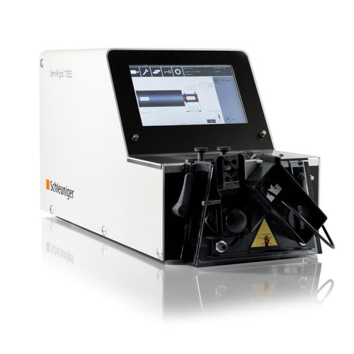 Spelacavo per cavi coassiali - SemiRigid 1050 - Schleuniger - elettrico / programmabile