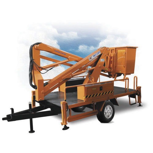 Piattaforma articolata trainabile - JPF-TT series - javaid Industrial company - idraulica / per uso esterno / compatta
