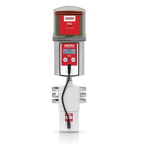Sistema di lubrificazione a grasso - PRO MP-6 - perma-tec GmbH & Co. KG - multipunto / per cuscinetti / per mandrino