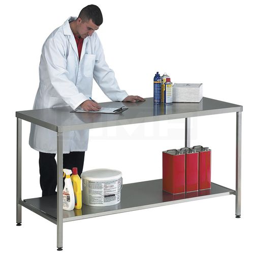 Banco da lavoro in acciaio inossidabile - BT841xxx - Quality Metal Products