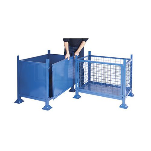 Cassa-pallet in acciaio - PDSxxxxxxSBX - Quality Metal Products - industriale