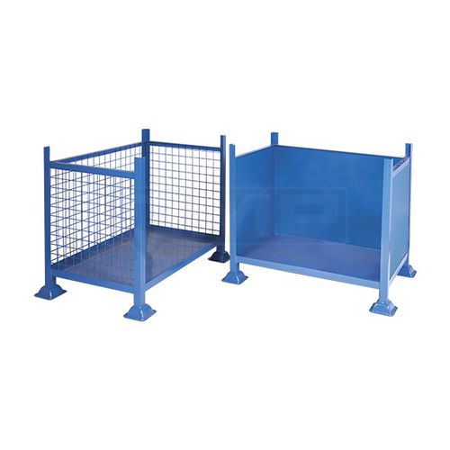 Cassa-pallet in acciaio - POFxxxxxxMBX series - Quality Metal Products - di stoccaggio / industriale