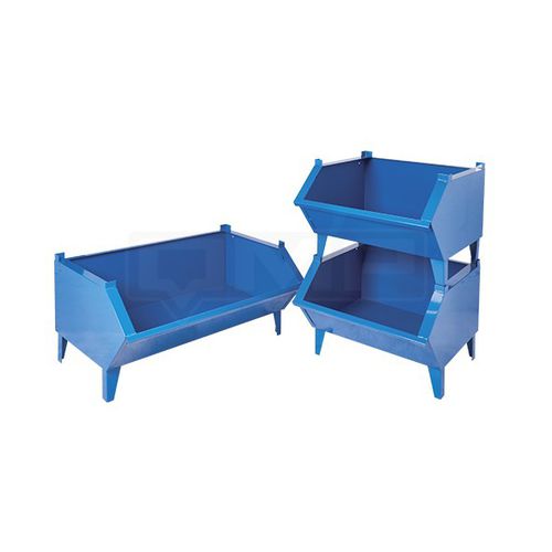 Cassa-pallet in acciaio - PCHx16130BXX series  - Quality Metal Products - di stoccaggio / industriale / per carichi pesanti