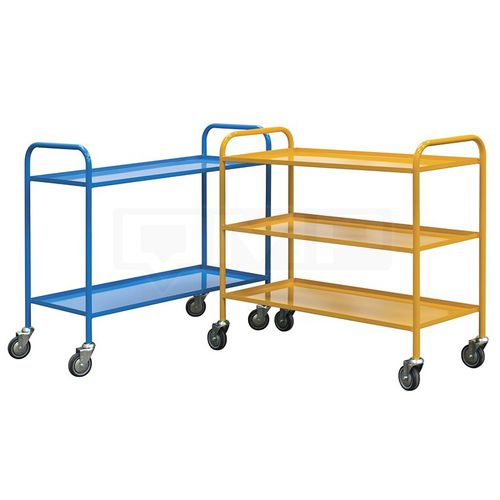Carrello da trasporto - RTLD9649112, RTLD9649113 - Quality Metal Products - in acciaio / a ripiani / ad uso industriale