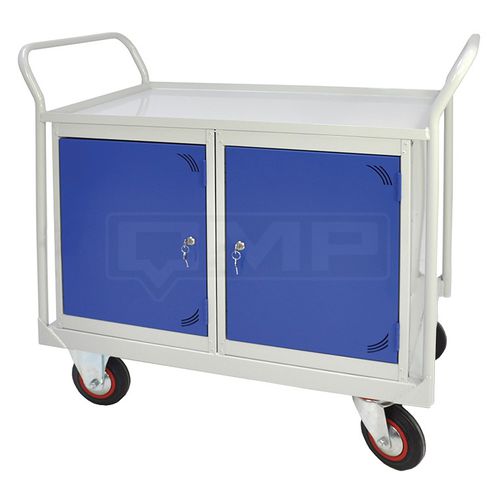 Carrello da officina - RxCS series  - Quality Metal Products - in acciaio / a ripiani / a cassetti