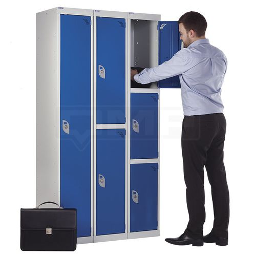 Armadio spogliatoio da ufficio - LSC18xxxxx series  - Quality Metal Products - ad uso industriale / ventilato
