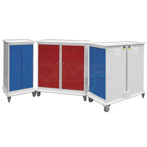 Carrello di stoccaggio - L7M12 series  - Quality Metal Products - a ripiani