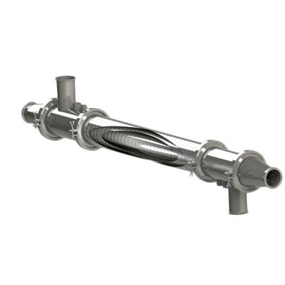 Scambiatore di calore multitubo - XLG® T - XLG Heat Transfer - liquido/liquido / in acciaio inossidabile / sanitario