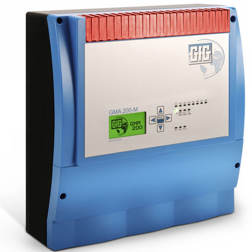 Centrale di rilevazione gas multicanale - GMA200-MW16 - GfG - Gesellschaft für Gerätebau mbH - display LCD