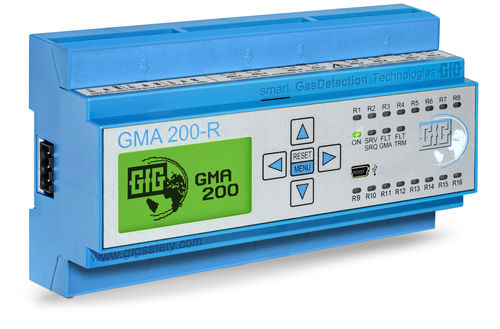 Modulo relè programmabile - GMA200-RTD - GfG - Gesellschaft für Gerätebau mbH - di sicurezza / su guida DIN