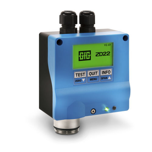 Trasmettitore di gas di ossigeno - ZD22 D - GfG - Gesellschaft für Gerätebau mbH - con display / IP54 / 4-20 mA