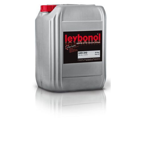Olio di lubrificazione - LEYBONOL LVO 210 - Leybold - sintetico / per pompa / per applicazioni ad alta temperatura