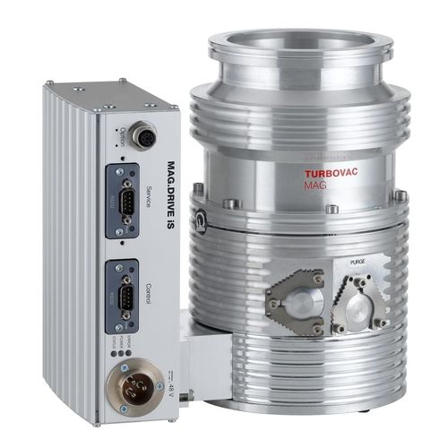 Pompa a vuoto turbomolecolare - TURBOVAC MAG W 400 iP - Leybold - lubrificata / monostadio / di precisione