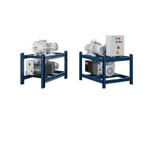 Gruppo da vuoto con surpressore - RUTA WAU series - Leybold - con pompa a secco / industriale / stagno all'olio
