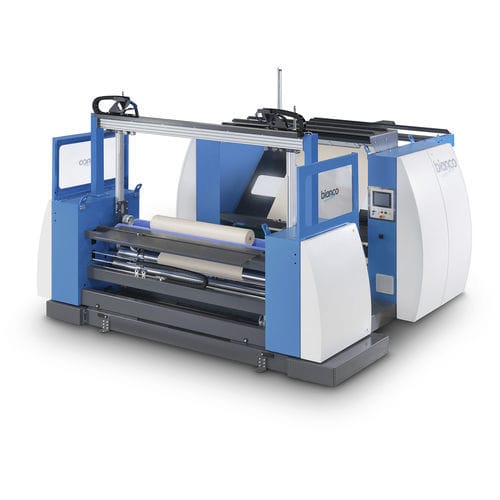 Avvolgitrice fasciapallet semiautomatica - SMART series - Bianco - per tessuti
