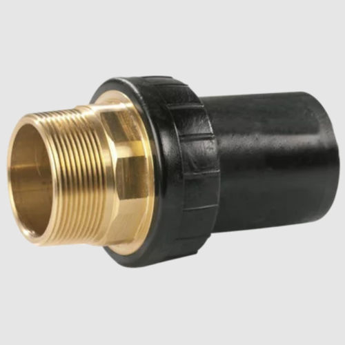 Adattatore filettato - UAN - Aliaxis - per tubi / in PE / in ottone