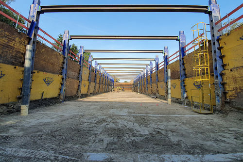 Blindaggio in acciaio - 800 - SBH Tiefbautechnik