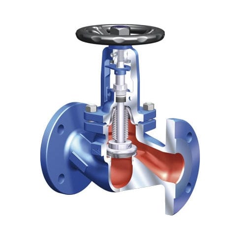 Valvola a globo - ARI-FABA Plus - ARI-Armaturen - con volante / di controllo / per acqua