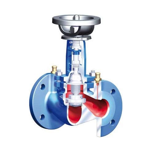 Valvola a globo - ARI-ASTRA Plus - ARI-Armaturen - con volante / regolatore di flusso / per acqua