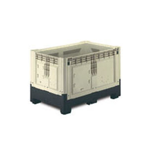Cassa-pallet in plastica - 1388 C - capp plast srl - di stoccaggio / impilabile / con coperchio