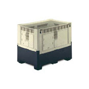 Cassa-pallet in plastica - 1389 C - capp plast srl - di stoccaggio / con coperchio