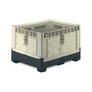 Cassa-pallet in plastica - 1308 C - capp plast srl - di stoccaggio / con coperchio