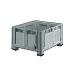 Cassa-pallet in plastica - 1163 C - capp plast srl - di stoccaggio / industriale / con coperchio