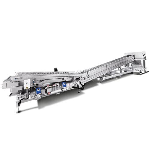 Sistema di trasporto per tubi flessibili - ASC  - Coperion - per nastri trasportatori / semiautomatico