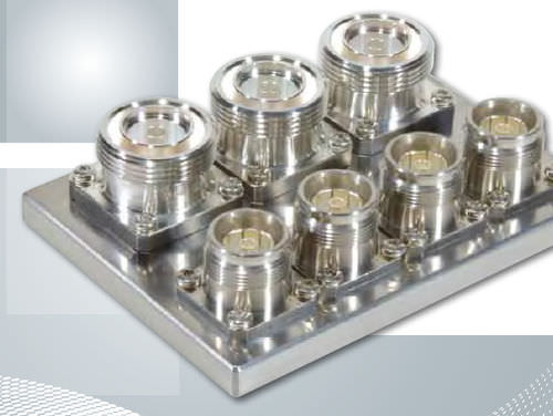 Connettore ibrido - 4.3 - 10 series - Spinner - coassiale / DIN / circolare