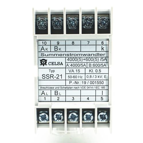 Trasformatore sommatore - SSR series - CELSA MESSGERATE ESPAÑA S.L. - di corrente / di misura / a secco