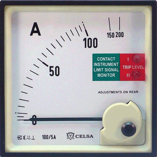 Indicatore di corrente AC - EQC series - CELSA MESSGERATE ESPAÑA S.L. - ad ago / da montare su pannello