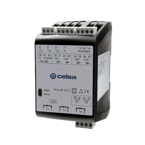 Trasduttore su guida DIN - CPQT4 - CELSA MESSGERATE ESPAÑA S.L. - analogico / USB