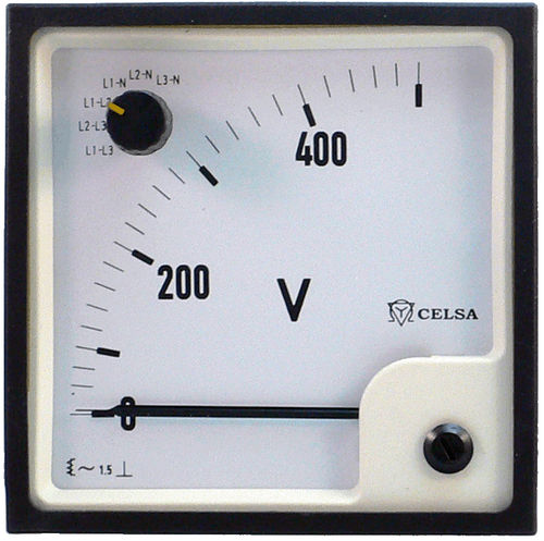 Strumento di misura di tensione AC - EQ SWT-6 - CELSA MESSGERATE ESPAÑA S.L. - di corrente CA / elettrico / meccanico