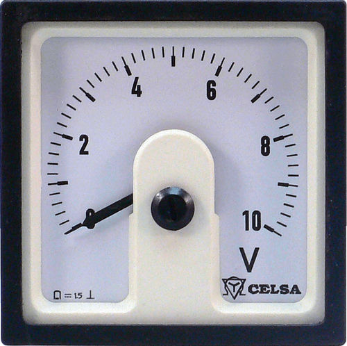 Indicatore di tensione continua - PAQ series - CELSA MESSGERATE ESPAÑA S.L. - di corrente continua / ad ago / da montare su pannello