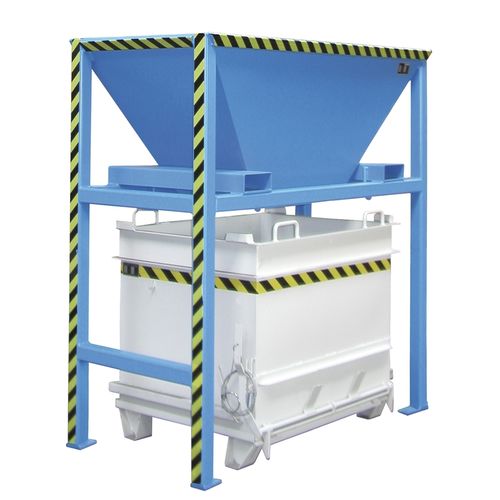 Tramoggia Per Riempire Sacchi 2 Pezzi - Per Foglie, Sabbia, Mangimi E Ghiaia - Foto 13