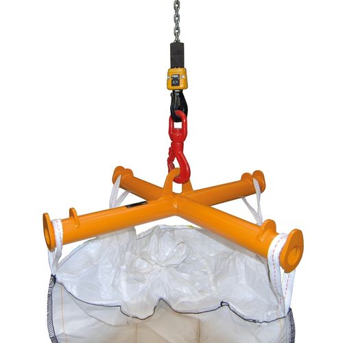 Bilanciatore di carico per big bag - TBB  - Bauer - a croce / per carrelli di movimentazione / fisso