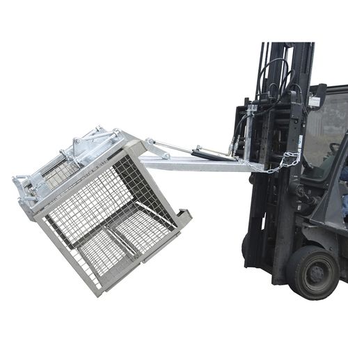 Ribaltatore per carrello elevatore - KG series - Bauer - idraulico / manuale