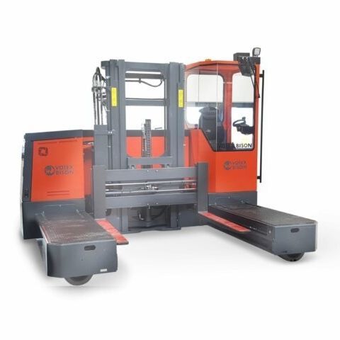 Carrello elevatore laterale elettrico - COMPACT - BULMOR industries - con conducente seduto / di carico / compatto