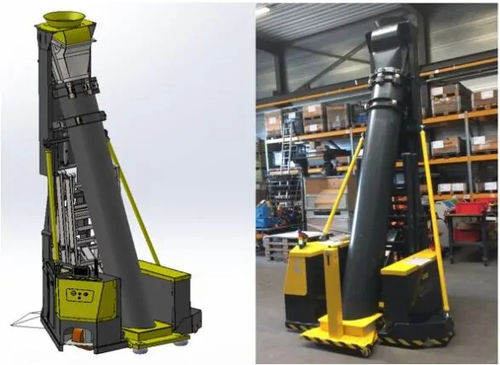 Carrello da trasporto - BULMOR industries - per tubi / radiocomandato / elettrico