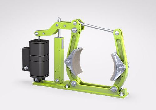 Freno a tamburo - EBN series - DELLNER BUBENZER Germany GmbH - a molla / con rilascio manuale / regolabile