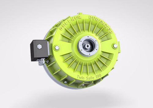 Freno a disco - TWIN SAFE  - DELLNER BUBENZER Germany GmbH - a molla / di sicurezza / doppio