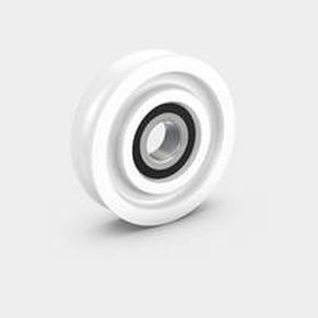 Ruota con fascia - PEVOLON® - RÄDER-VOGEL RÄDER- UND ROLLENFABRIK GMBH & CO. KG - in poliammide / per cuscinetti / a scanalature