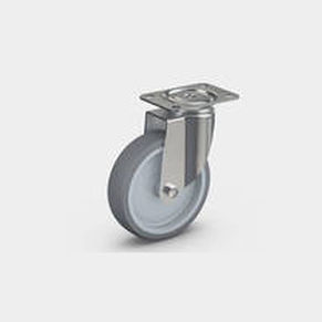 Ruota girevole - 85  - RÄDER-VOGEL RÄDER- UND ROLLENFABRIK GMBH & CO. KG - con piastra girevole / con cuscinetto a sfere / in gomma termoplastica