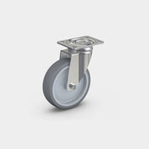 Ruota girevole - RÄDER-VOGEL RÄDER- UND ROLLENFABRIK GMBH & CO. KG - con piastra girevole / con cuscinetto a sfere / in acciaio