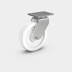 Ruota girevole - RÄDER-VOGEL RÄDER- UND ROLLENFABRIK GMBH & CO. KG - con piastra girevole / per carichi pesanti / in acciaio