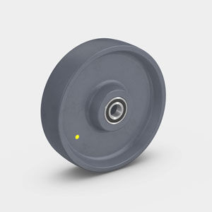 Ruota con fascia - PEVOLON® ELF - RÄDER-VOGEL RÄDER- UND ROLLENFABRIK GMBH & CO. KG - in termoplastica / per carichi pesanti / antitraccia