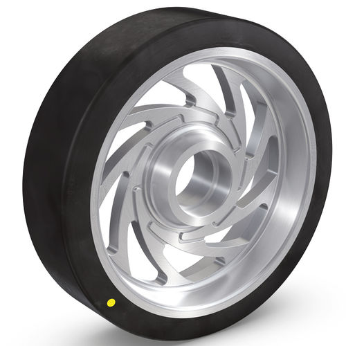 Ruota con fascia - VULKOLLAN® -ELF - RÄDER-VOGEL RÄDER- UND ROLLENFABRIK GMBH & CO. KG - in polipropilene / per carichi medi / conduttive