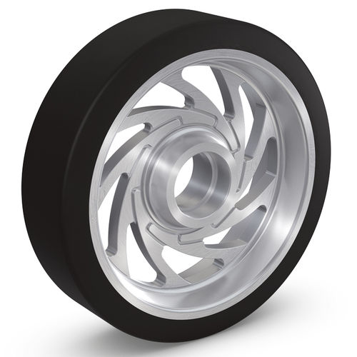 Ruota con fascia - VULKODYN® - RÄDER-VOGEL RÄDER- UND ROLLENFABRIK GMBH & CO. KG - in poliuretano / per carichi pesanti / elastica