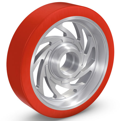 Ruota con fascia - PEVODYN® Soft - RÄDER-VOGEL RÄDER- UND ROLLENFABRIK GMBH & CO. KG - in poliuretano / per carichi medi / a bassa rumorosità