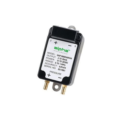 Trasduttore di pressione differenziale - 164  - Alpha Instruments Company - 4-20 mA / morsettiera / 5 V DC
